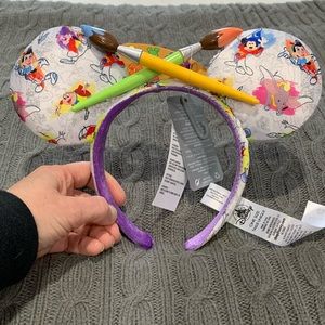 NWT Disney Parks Ink and Paint Minnie Ears